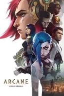 Arcane: League of Legends adlı Dizi için poster görseli