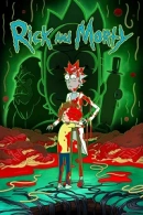 Rick and Morty adlı Dizi için poster görseli